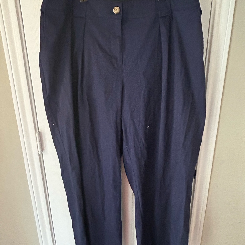 Lane Bryant wide leg trousers